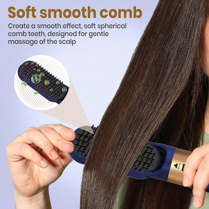 Hair Dryer Brush 5 in 1, Negative Ion Blow Dryer Brush Set -110,000 RPM High-Speed Hot Air Brush Air Styler Curling Wrap Air Curler, Curling Iron Hair Styling Tools for Straight Curl Drying Smoothing